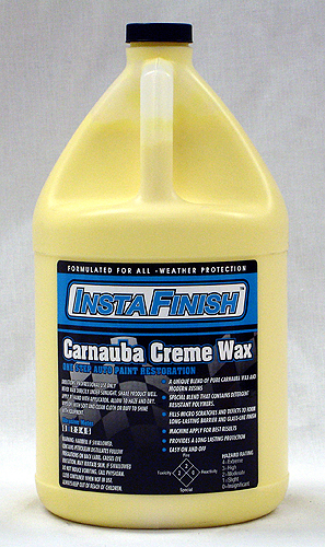 Carnauba wax finish?